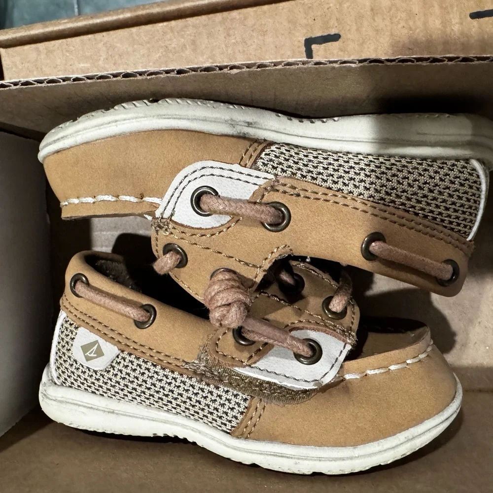 Sperry Unisex-Child Toddler Shoresider Jr Boat Shoe